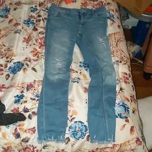Justice light washed jeans